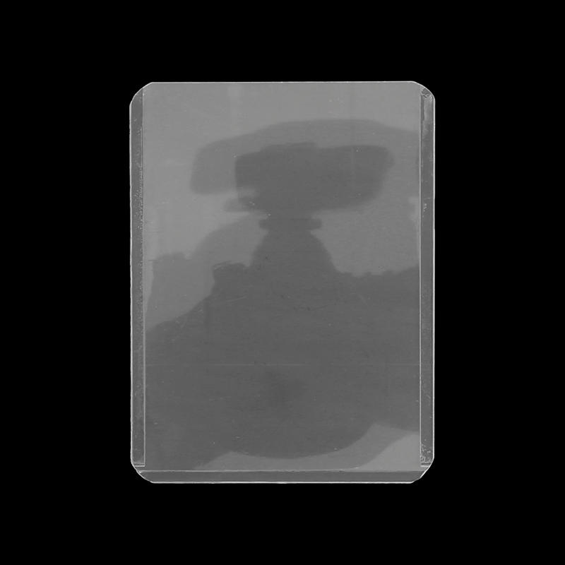 20PCS/Set Card Sleeves Holder Hard PVC Cards Protectors Sleeves Game Card Display Stand Support Trading Case Football Sports