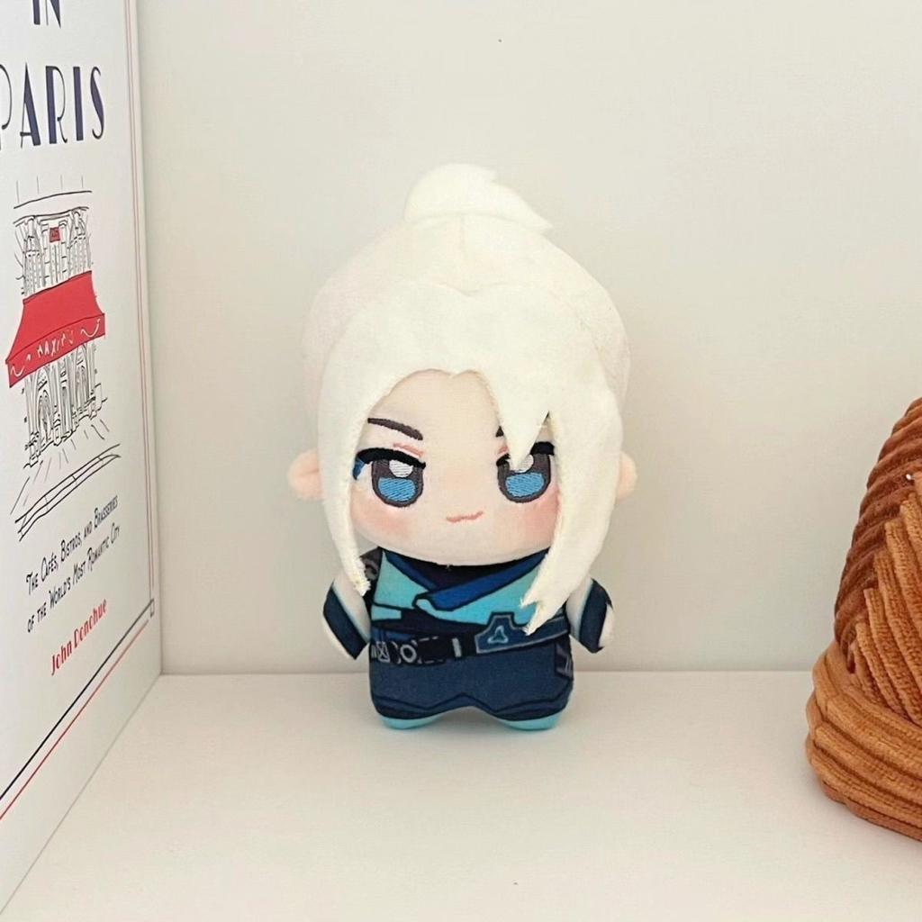 Gioco Valorant Jett Peluche Giocattolo Cartone Animato Anime Cosplay Portachiavi Bambola Imbottita Ciondolo Borsa