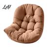 All Weather Outdoor Cushion Egg Chair with Back Support Hanging Swing Pad Comfortable Ties Waterproof Seat for Chairs Soft Lumbar Support Pillow