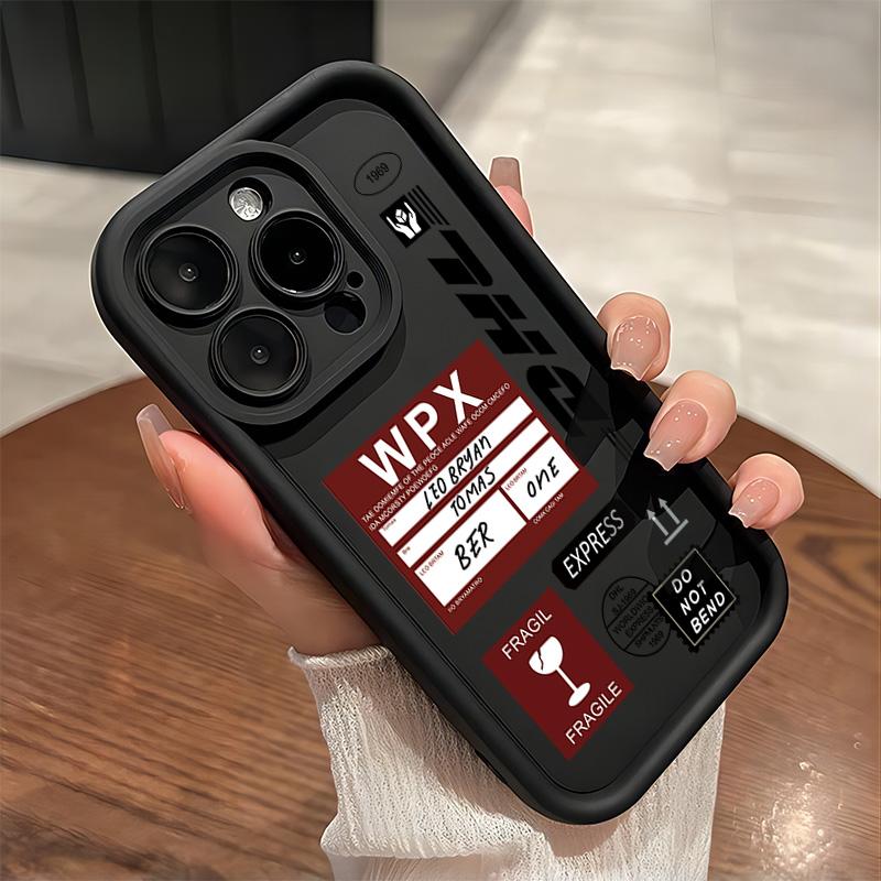 Hot Fashion Labels New Phone Case For IPhone 16 15 14 13 12 11 Pro Max Mini XR XS X 7 8 6 6s Plus Soft TPU Back Cover