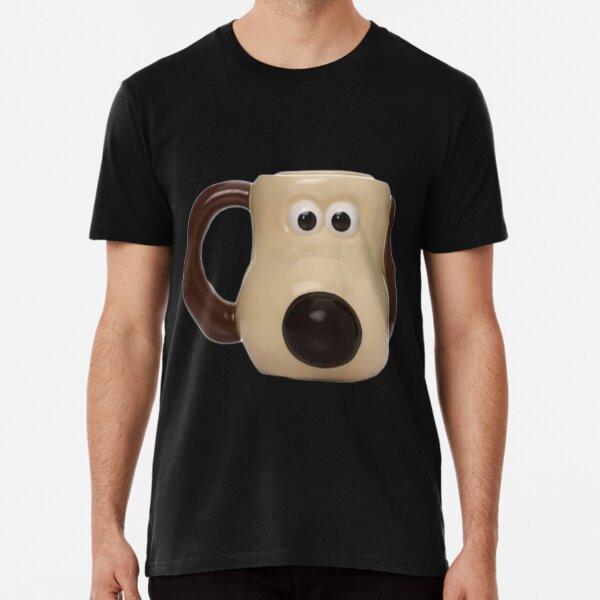 

Gromit Mug Meme Premium T-Shirt S to 5XL Made in the AU/USA T-Shirt 4XL