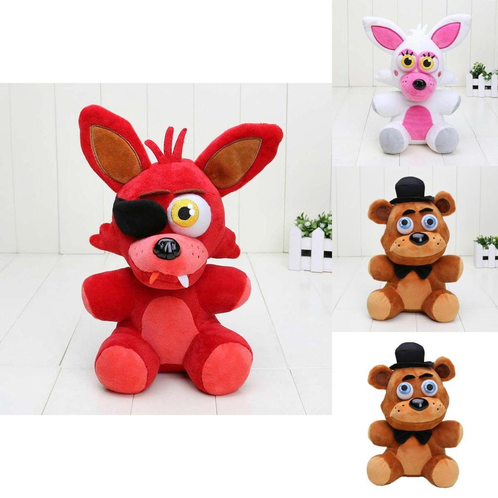 Adorable Five Nights At Freddy's Plush Toy Bear Fox Bonnie Golden For Kids Home Decor