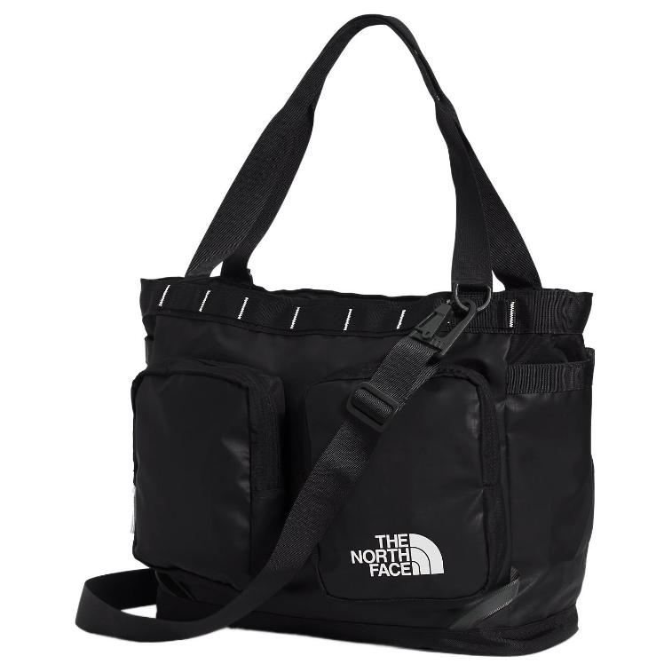 The North Face 21L Base Camp Voyager Lightweight Durable White Zipper Outdoor Bag Unisex Bags Black NF0A81BM-KY4