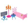 Dolls Bedroom Furniture Play Set /6 Doll House