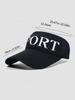 Women's Sports Duckbill Cap Summer Outdoor Sun Hat Empty Top Baseball Cap