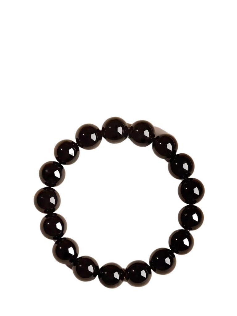 Gold Obsidian Wealth-Attracting Bracelet for Men & Women - Ideal Christmas Gift for Boyfriend