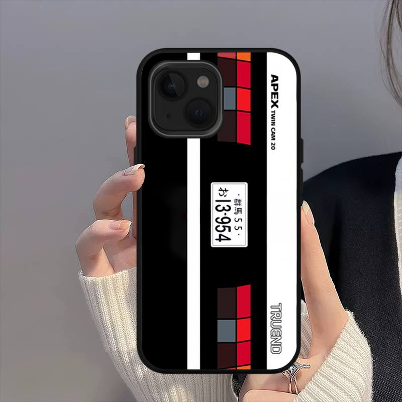 Initial D AE86 Cars Phone Case For iPhone Mini 11 12 13 14 15 16 Pro Max Plus Shell