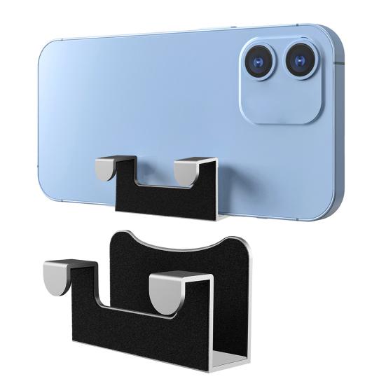 Bracket Stand for IPhone Laptop Versatile Hands-Free Function Phone Mount Stainless Steel Material EVA Anti-Slip Pad