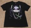Marvel Comics Venom Big Face Logo Men's Black Graphic T-Shirt Size XL