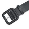 Square Buckle PU Leather Belt Y2k Trouser Decoration Retro Wide Belt  Female/Girls