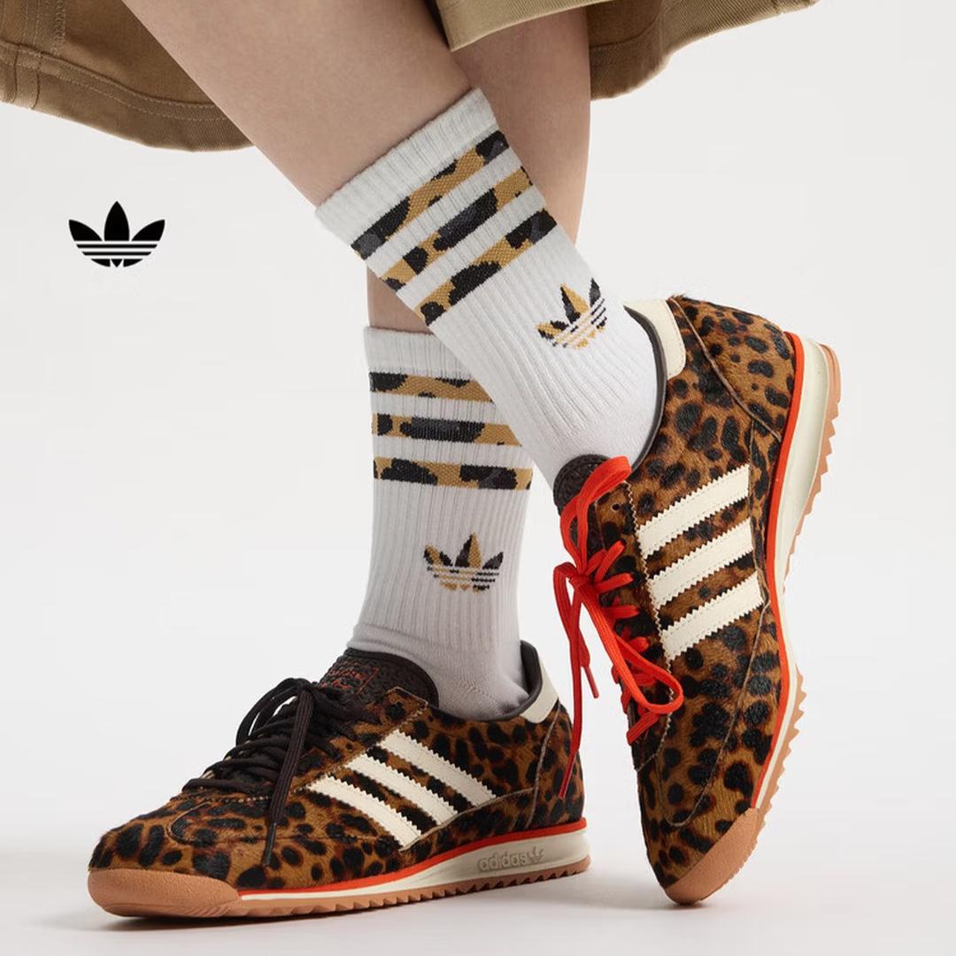 

Adidas T Head Shoes SL 72 OG Винтажные Классические Низкие Спортивные Обувь - Adidas Логотип Трилистник JI0189 42 коричневый