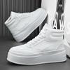 Men Casual Sneakers Platform Ankle Boots High-top Thick Bottom Sneakers Male Outdoor Basketball Shoes Sport Trainers 2025