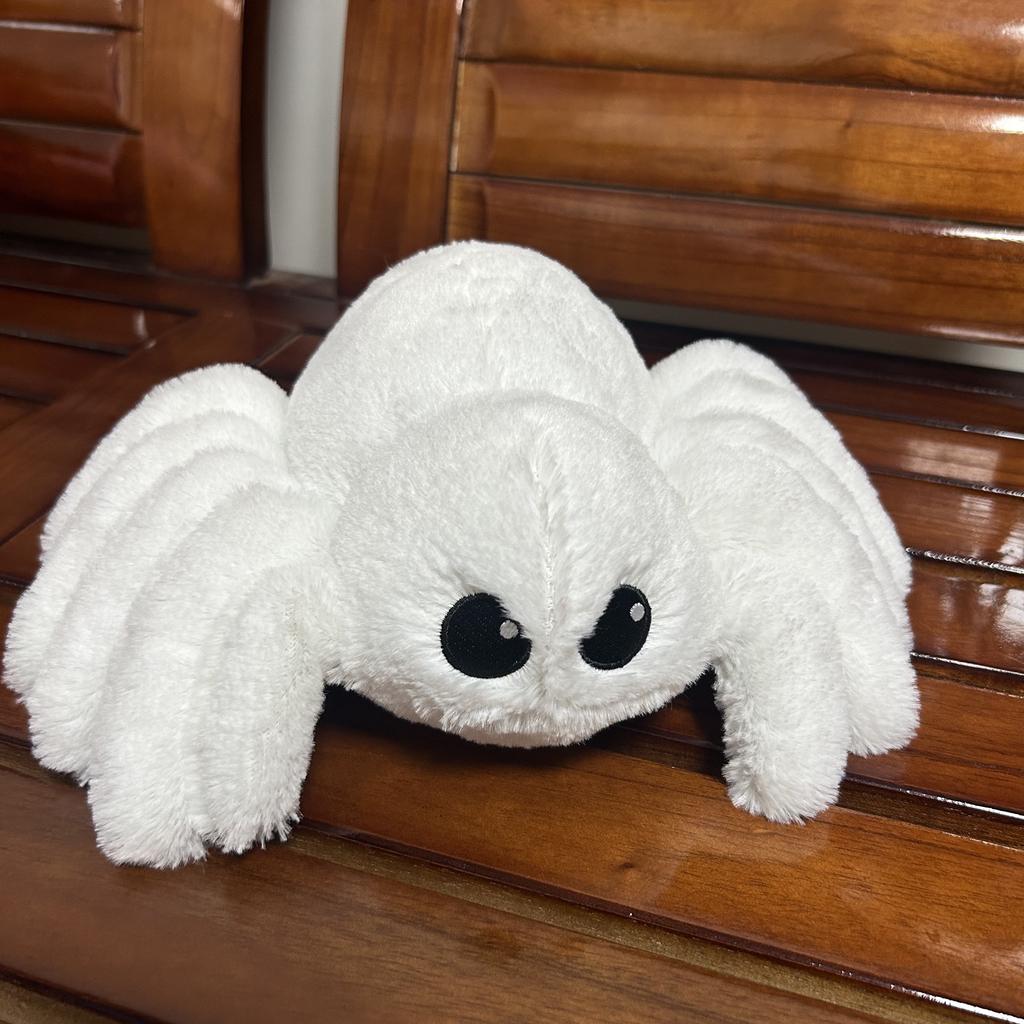 Realistic Plush Spider Toy - Gray Spider Doll Gift for Christmas