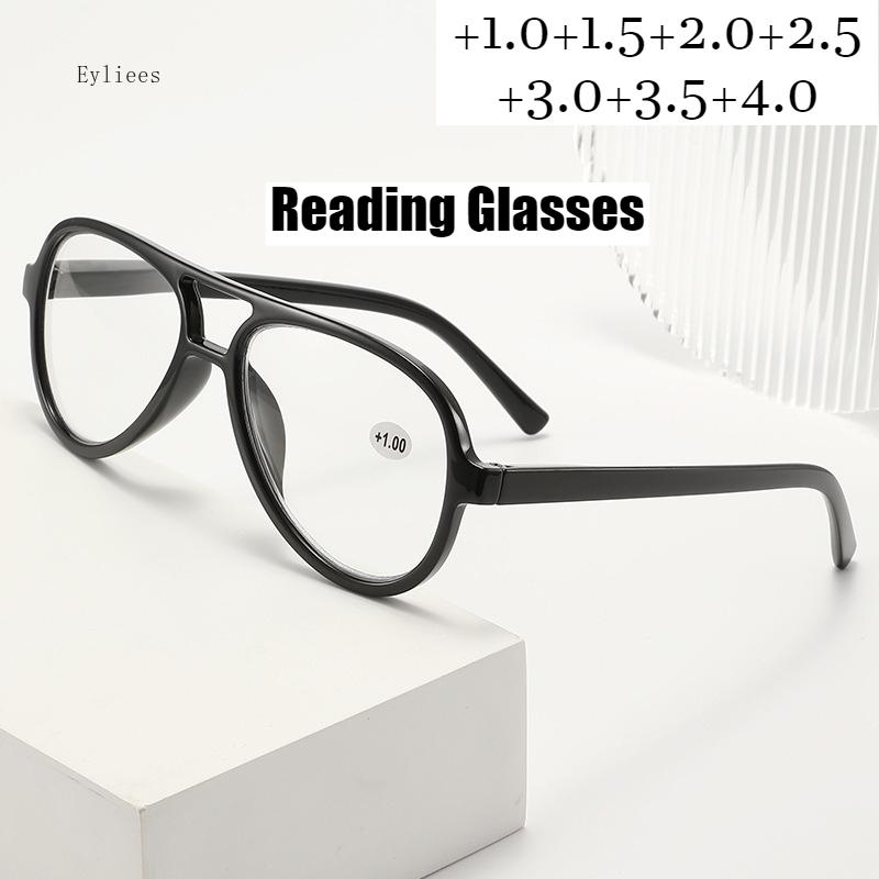 Retro Double Bridge Square Reading Glasses Men Women Tom  Designer Hyperopia Eyewear Anti Blue Light Glasses UV400 Óculos