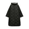 Fall/Winter Women's Series Quilted Long Sleeve Hooded Waterproof Warm Cotton Jacket Long Coat