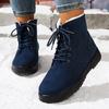 Women's Boots Classics Women Winter Boots With Fur Warm Booties Winter Shoes Woman Snow Boots Ankle Rubber Black Botas Mujer