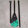Pala Portátil Desmontable de Aluminio de Tres Secciones para Tabla de Paddle Surf/Tabla de Surf