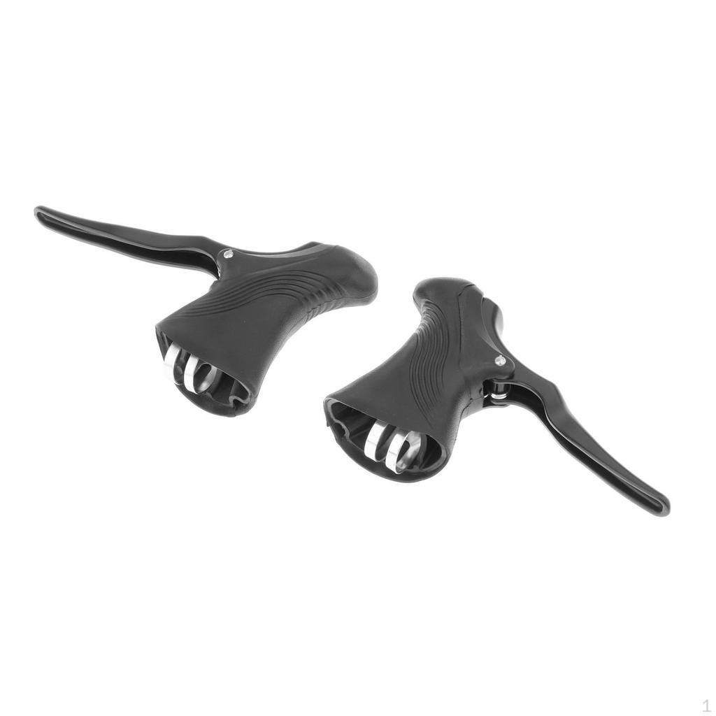 Brake Lever Road Bike Handle Drop Bar Levers Aluminum Alloy Replacement D