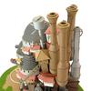Sankei Miniature Art Kit Studio Ghibli Series Howl's Moving Castle Howl's Castle Non-Scale Papercraft MK07-21 Brown