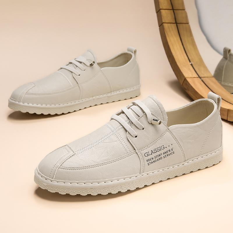 Итальянская мода повседневная обувь мужская уличная мода дизайнерская обувь без застежек — фото 6