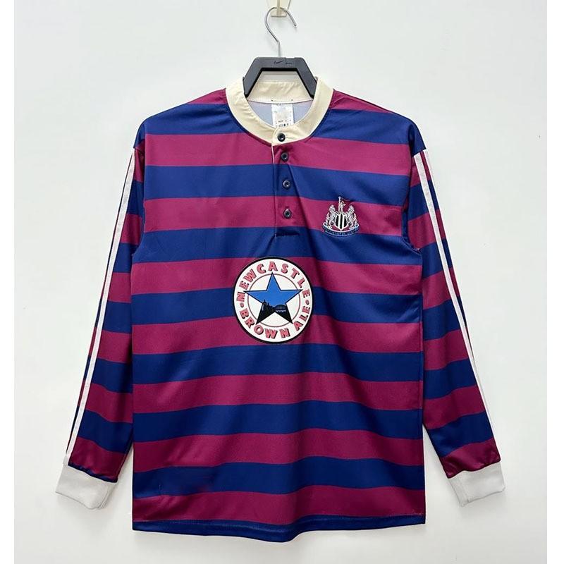 Long Sleeve Retro Football Jersey Men Classic Club National Team Style Sports Training Wear