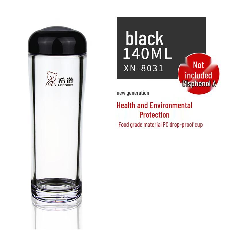 HEENOOR Portable Insulated Plastic Water Bottle
