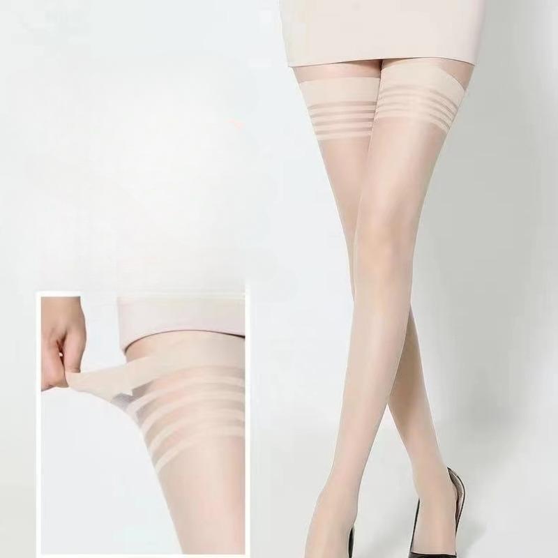 Lady Sexy Summer Breathable See Through Thigh High Stockings Socks Pantyhose