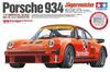 Tamiya Big Scale Series Porsche 934 Jagermeister s díly plastový model 12055 1/12 No.55 fotolept