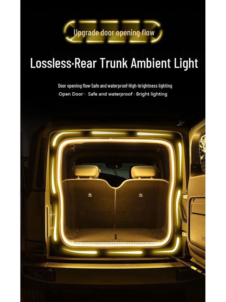 Avatr 07 Trunk & Tail Box Ambient Light Strip - Camping Decorative Accessory