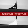 2Pcs Car Door Corner Silicone Protective Anti-Collision Cover for Jeep Renegade Compass Grand Cherokee Wrangler Jk Gladiator