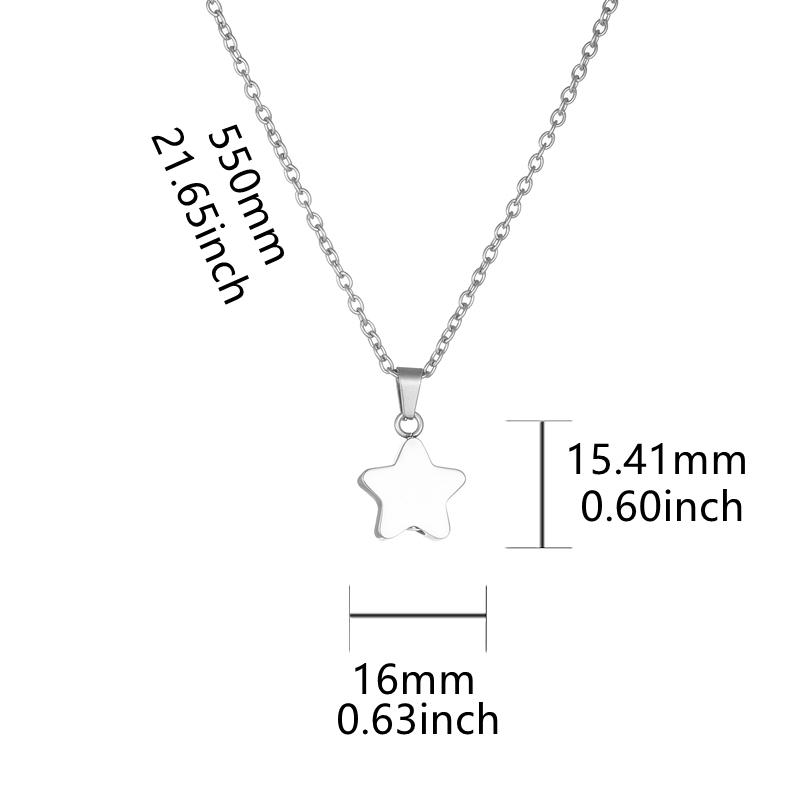 Cremation Necklace for Ashes Stainless Steel Pendant Ashes Holder Memorial Jewelry