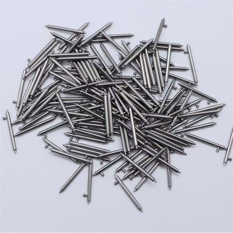 Eco-Friendly Stainless Steel Quick-Release Spring Bars - 1.5mm & 1.8mm Watch Lug Pins