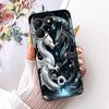 Casing For Tecno Pova 7 4G 5G LJ6 LJ7 Phone Case Pova 7 Pro Pova7 Ultra Cases Cute Cartoon Animals Dragon Lion Soft Black Cover