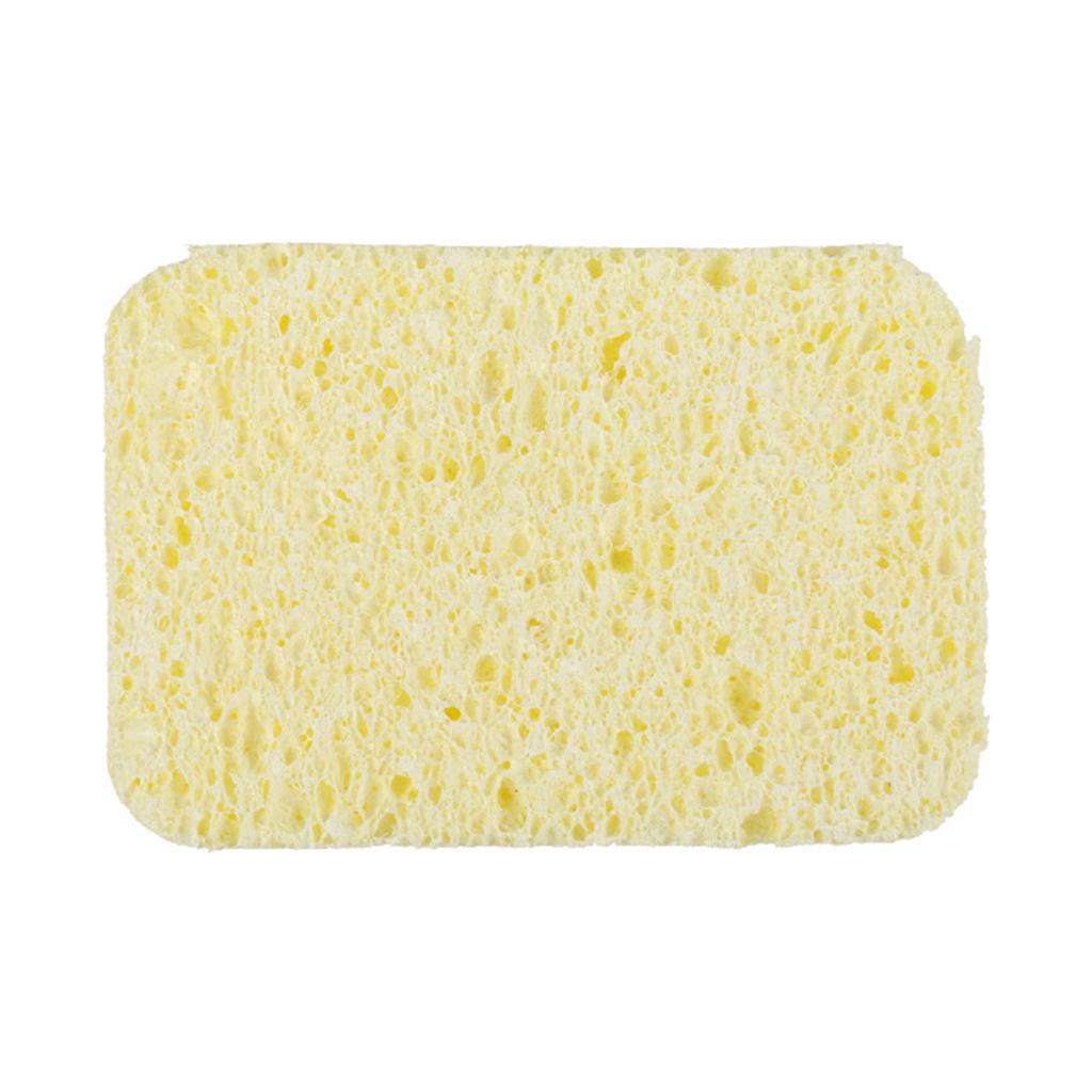 40pcs Kitchen Cleaning Sponge Natural Wood Pulp Cotton Dishwashing Sponges Cleaner for Kitchen Bathroom Cleaning Tools