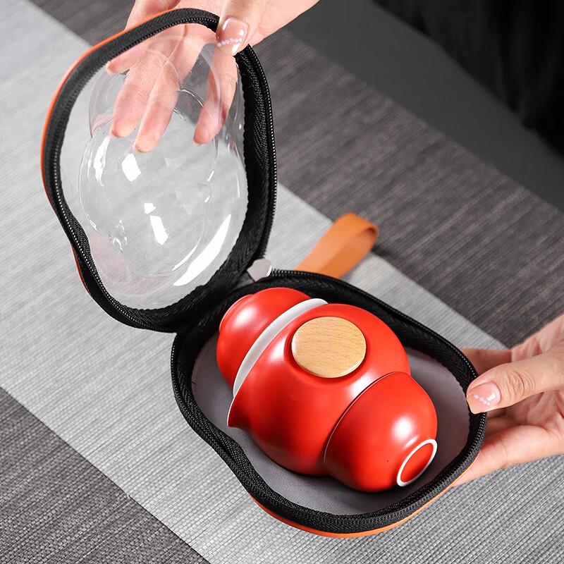 Wu Shi Yuan Auspicious Red Express Tea Set