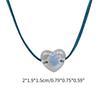 Stylish Heart Pendant Choker Unique Neck Jewelry Eye-Catching Accessory Heart Pendant Necklace Perfect for Any Occasion