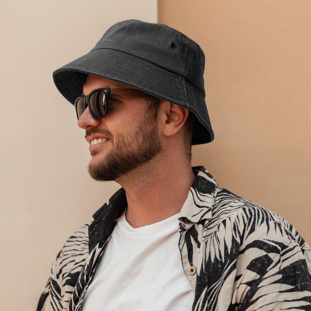 Klobouky typu kbelík z praného denimu Slovníková definice O-Oasis Jarní piknikové pokrývky hlavy Lehké Outdoorové sportovní rybářské klobouky Bob klobouk
