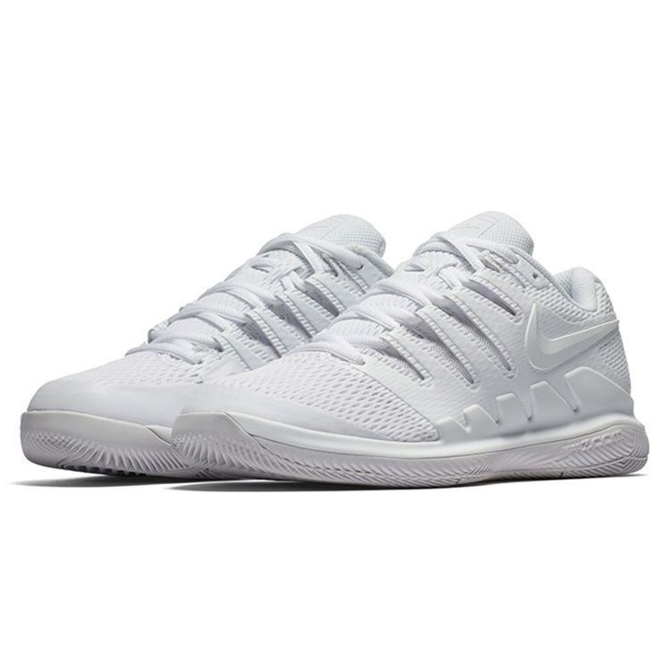 Nike Dámské tenisky Air Zoom Vapor X HC Triple White Vast-Grey AA8027-101