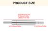 Professional Stainless Steel Roller Ergonomic Handle Nonstick Baking Accessory Kitchen Rolling Pin For Dough Flattening