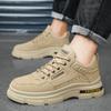 Роскошный бренд Мужские кроссовки Модные высокие повседневные туфли Нескользящие ботинки на платформе для мужчин Уличная рабочая обувь Safty Shoes Tenis Masculino