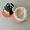 Fodera in Peluche Caldo Cappello da Sci Patchwork Invernale per Bambini Accessori per Bebè Cappello da Cacciatore Gioco all'Aperto