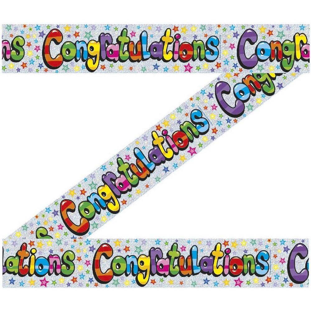 Expression Factory Stars Congratulations Banner