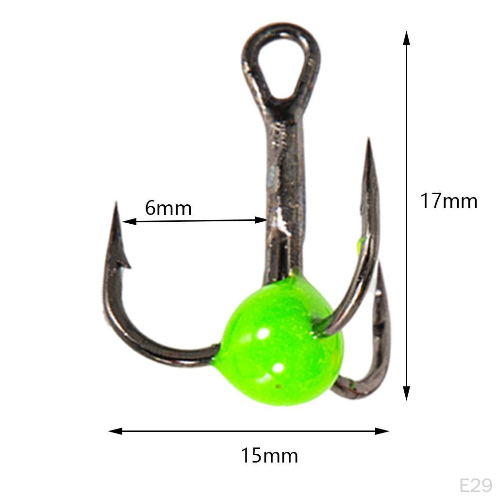 Fishing Jig Head Lead Hooks Crank Hook for Freshwater Ice Saltwater Heads