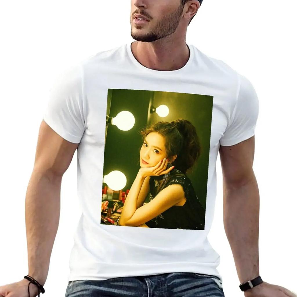 GIRLS GENERATION HOLIDAY NIGHT YOONA T-Shirt graphics t shirt Short t-shirt graphic t shirts oversized