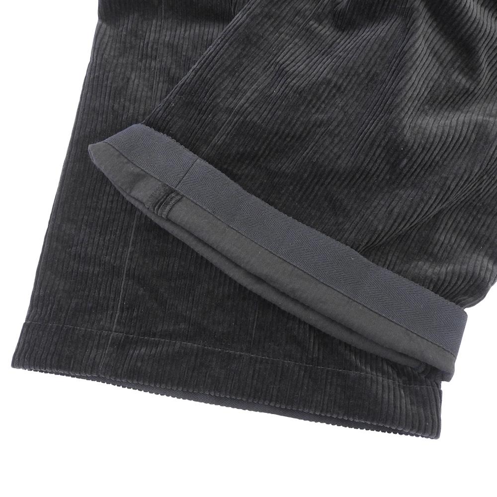 Sacai Excellent Condition Corduroy Pants Bottoms for Men, Black, Size 1, 24-03491M, 2024 Autumn/Winter. Bottoms 1 blackUsed