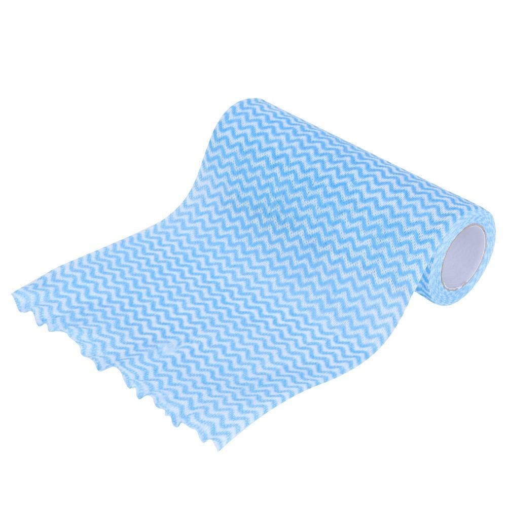 100pcs Nonwoven Fabric Disposable Cleaning Cloths Multi-Purpose Wiping Rags Kitchen Cleaning