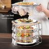 Breathable Dual-Use Food Cover: Insulating, Multi-Layer, Dust & Insect Proof for Kitchen and Dining Table
