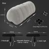 Sex Pillow Couples Sex Toys, Heart Shaped Inflatable Cushion Furniture for Bedroom Dildo Mount, Upsize Wedge with Bondage Cuffs, Cross Strap, Nipple