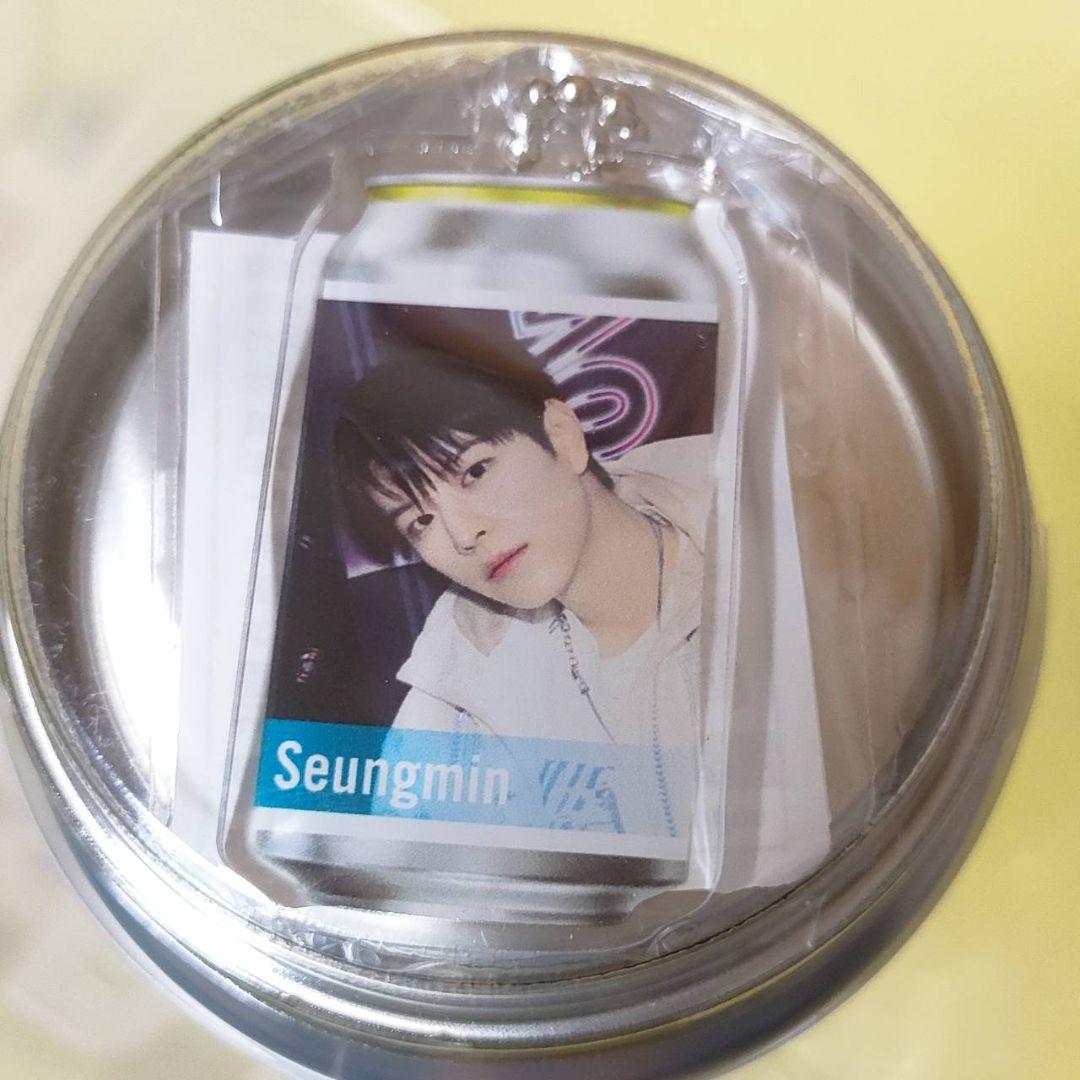 

[USED] Seungmin acrylic keychain only Stray Kids vending machine prize label can
