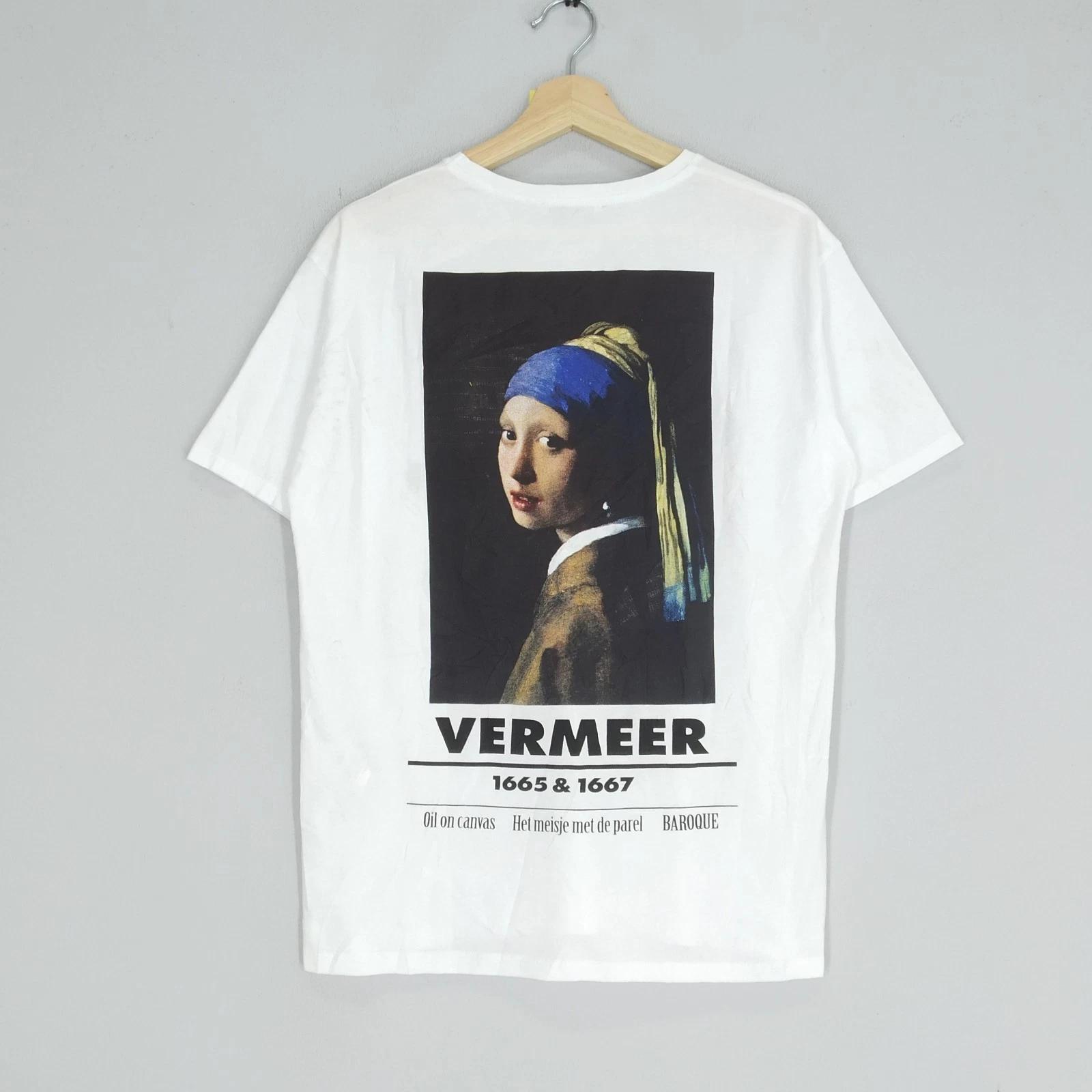 Zara Vermeer Girl With A Pearl Earring Backprint saiz M. M